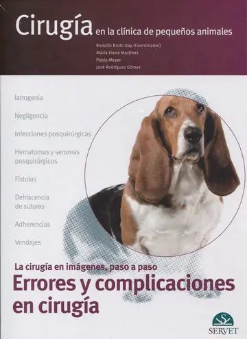 Cover of Cirugía En La Clínica de Pequeños Animales. Errores Y Complicaciones En Cirugía