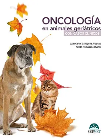 Cover of Oncología en animales geriátricos con casos clínicos