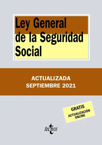 Cover of Ley General de la Seguridad Social
