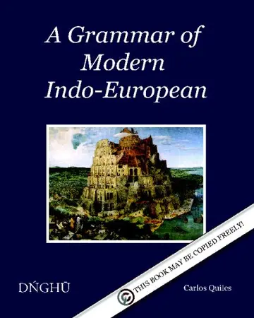 Cover of A Grammar of Modern Indo-European