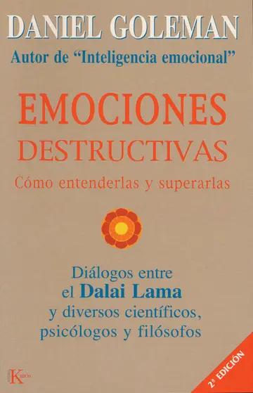Cover of Emociones Destructivas / Destructive Emotions