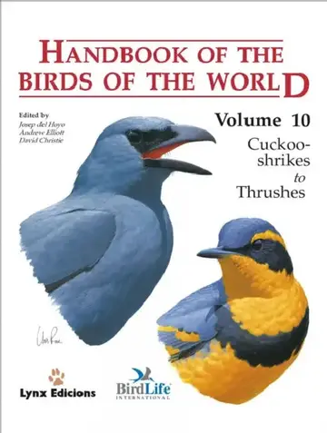 Cover of Handbook of the Birds of the World