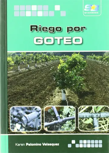 Cover of Riego por Goteo [Jan 01, 2013] PALOMINO VELASQUEZ, KAREN