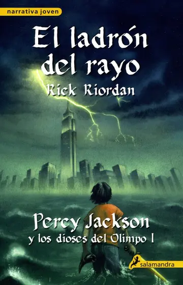 Cover of El ladron del rayo / the Lightning Thief