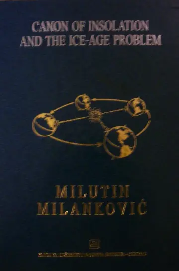 Cover of Canon of Insolation and the Ice-Age Problem