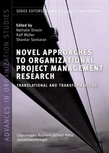 Cover of Novel Approaches to Organizational Project Management Research