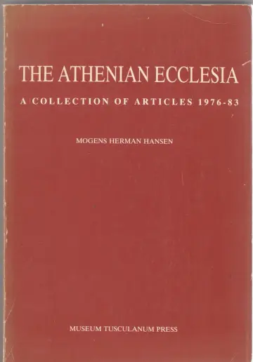 Cover of The Athenian Ecclesia
