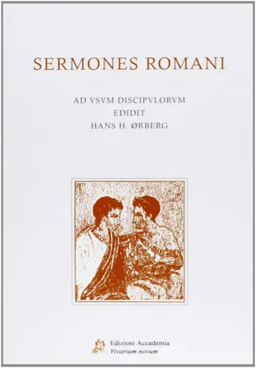 Cover of Sermones Romani