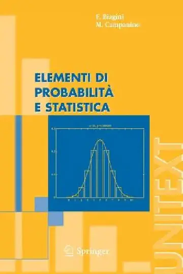 Cover of Elementi Di Probabilità E Statistica