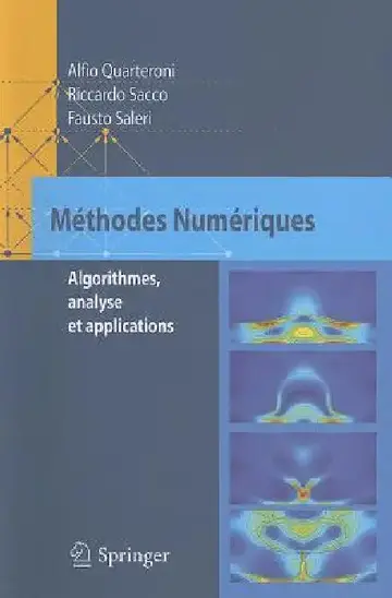 Cover of Méthodes Numériques