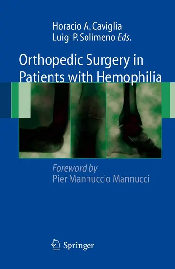 Cover of Orthopedic Surgery in Patients with Hemophilia