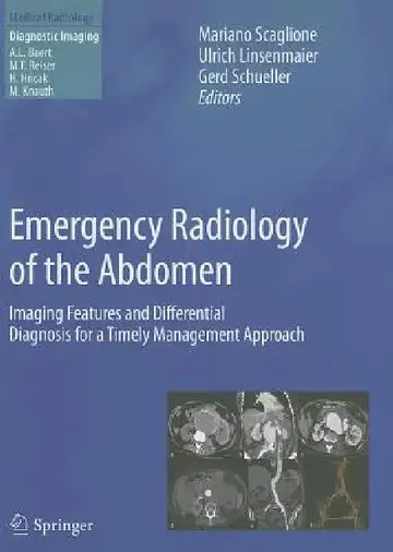 Cover of Emergency Radiology of the Abdomen