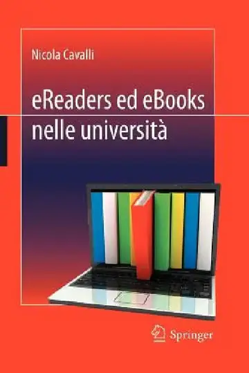 Cover of Ereaders Ed eBooks Nelle Università