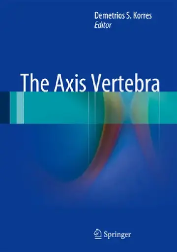 Cover of The Axis Vertebra