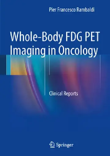 Cover of Whole-Body Fdg Pet Imaging in Oncology