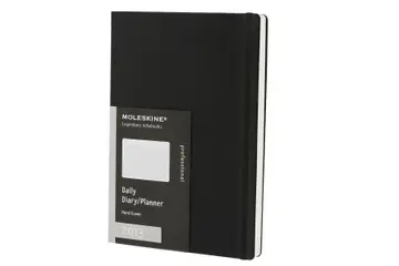 Cover of Moleskine 2013 Daily Planner, 12 Month, A4, Black, Hard Cover (8.5 x 12)