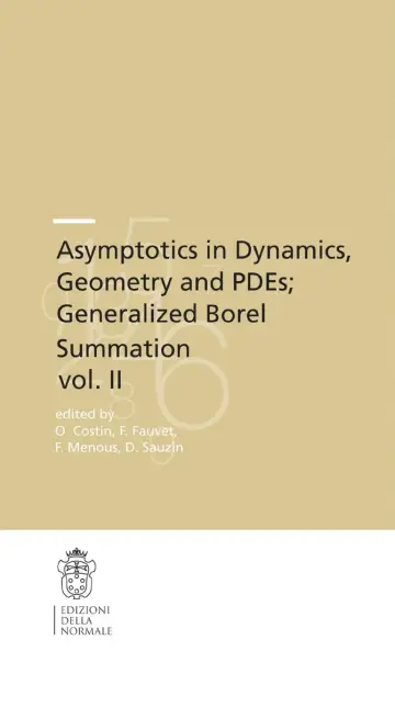 Cover of Asymptotics in Dynamics, Geometry and PDEs; Generalized Borel Summation