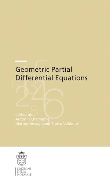 Cover of Geometric Partial Differential Equations