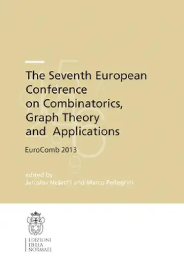Cover of The Seventh European Conference on Combinatorics, Graph Theory and Applications