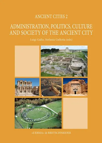 Cover of Administration, Politics, Culture and Society of the Ancient City
