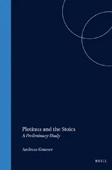 Cover of Plotinus and the Stoics