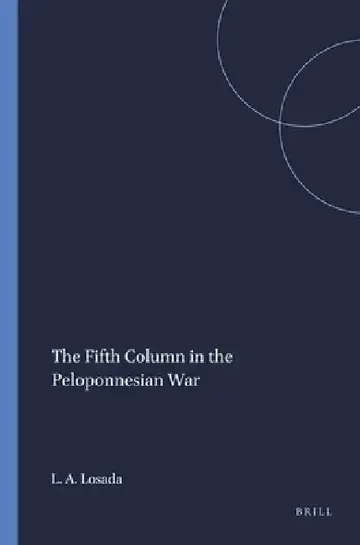 Cover of The Fifth Column in the Peloponnesian War