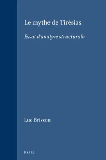 Cover of Le mythe de Tirésias