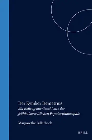 Cover of Der Kyniker Demetrius