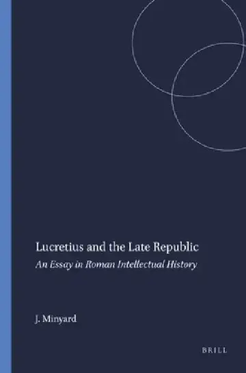 Cover of Lucretius and the Late Republic