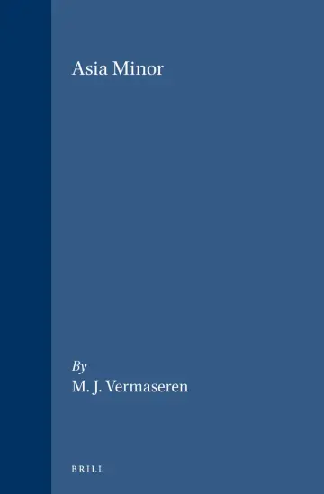 Cover of Asia Minor