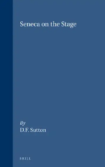 Cover of Seneca on the stage