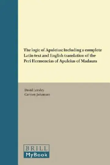 Cover of The Logic of Apuleius