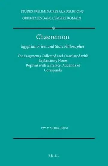 Cover of Chaeremon, Egyptian Priest and Stoic Philosopher