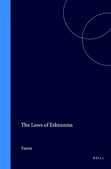 Cover of The Laws of Eshnunna