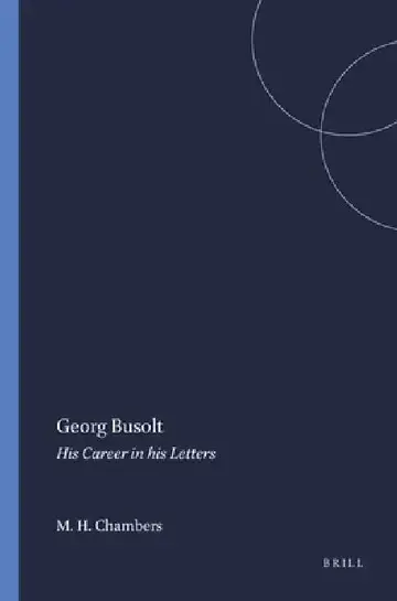 Cover of Georg Busolt