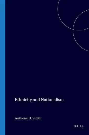 Cover of Ethnicity and Nationalism