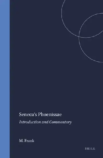 Cover of Seneca's Phoenissae