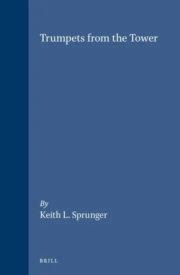 Cover of Trumpets from the Tower