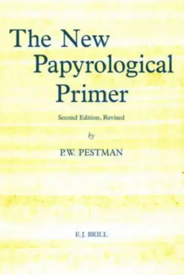 Cover of The New Papyrological Primer