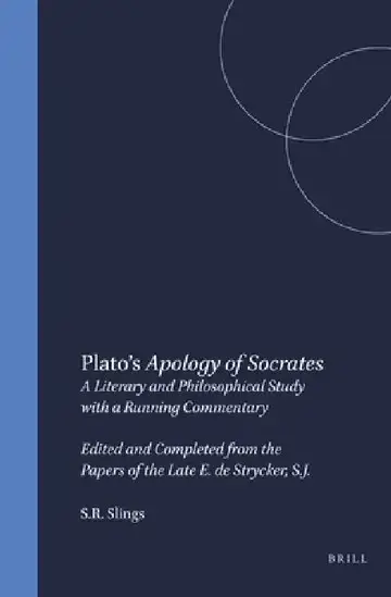 Cover of Plato's Apology of Socrates