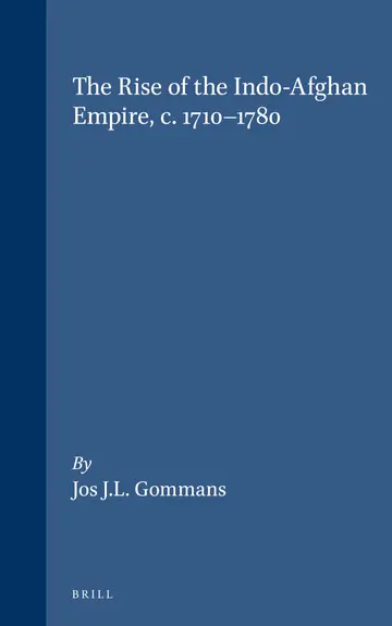 Cover of The Rise of the Indo-Afghan Empire