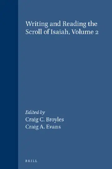 Cover of Writing and Reading the Scroll of Isaiah, Volume 2