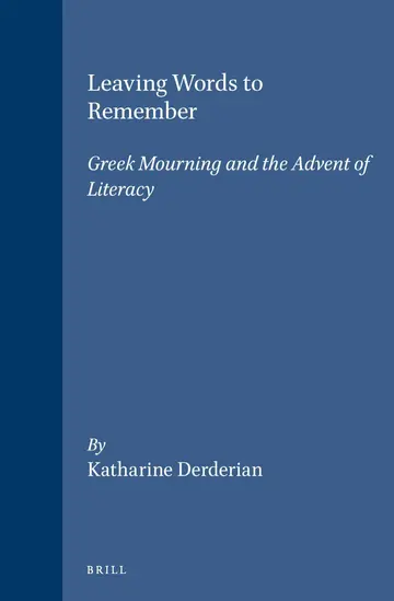 Cover of Leaving Words to Remember
