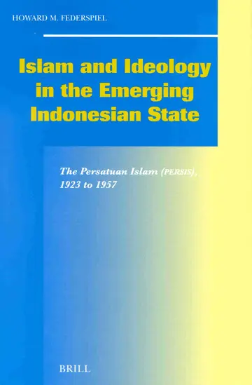 Cover of Islam and Ideology in the Emerging Indonesian State