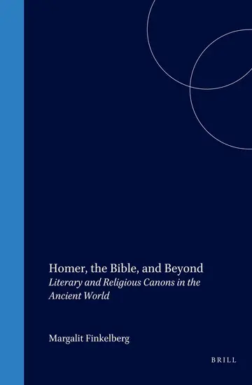 Cover of Homer, the Bible, and Beyond