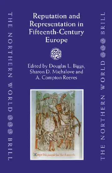 Cover of Reputation and Representation in Fifteenth-Century Europe