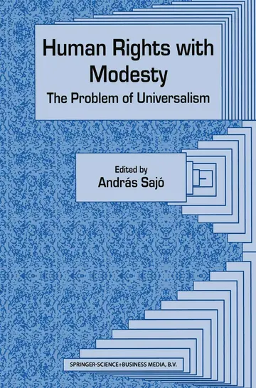 Cover of Human Rights with Modesty