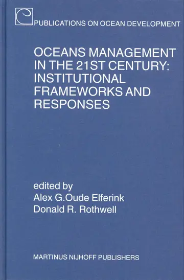 Cover of Oceans Management in the 21st Century