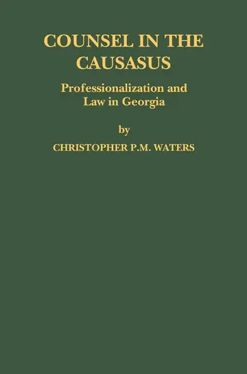 Cover of Counsel in the Caucasus