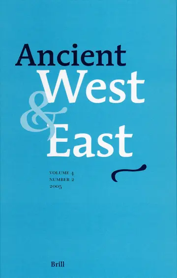 Cover of Ancient West & East (4)